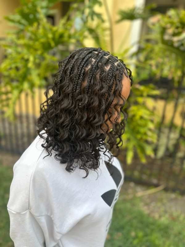 Boho curl side profile by BraidsByLo